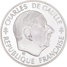 Moneta, Francia, Charles de Gaulle, Franc, 1988, Paris, FDC, Argento, KM:978