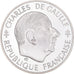 Coin, France, Charles de Gaulle, Franc, 1988, Paris, MS(65-70), Silver, KM:978