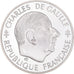 Moneda, Francia, Charles de Gaulle, Franc, 1988, Paris, FDC, Plata, KM:978