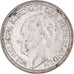 Coin, Netherlands, Wilhelmina I, 25 Cents, 1940, Utrecht, EF(40-45), Silver