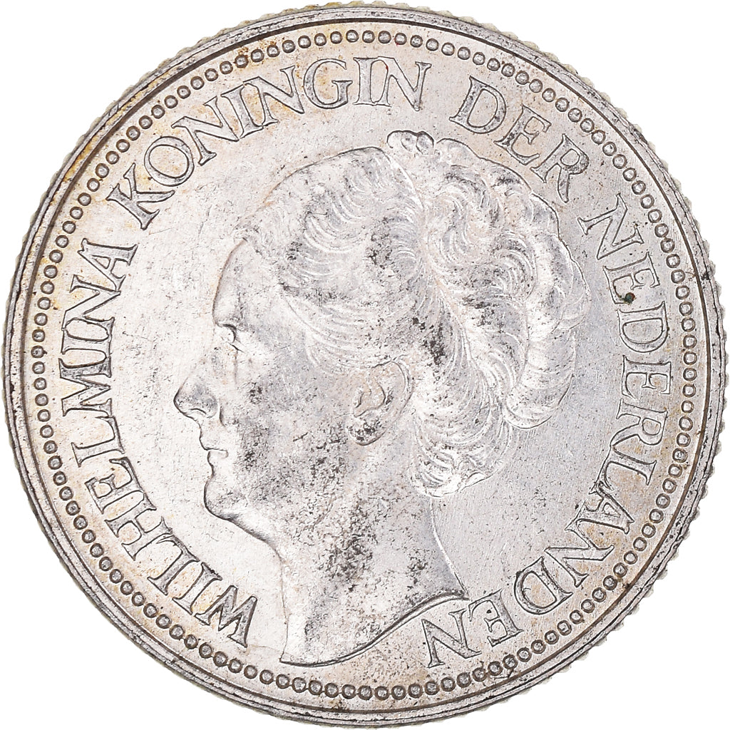Monnaie, Pays-Bas, Wilhelmina I, 25 Cents, 1941, Utrecht, TTB, Argent, KM:164