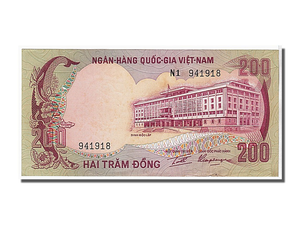 Banknote, South Viet Nam, 200 Dông, 1972, KM:32a, UNC(63)