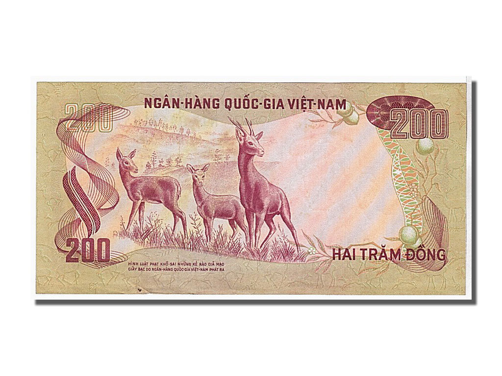 Banknote, South Viet Nam, 200 Dông, 1972, KM:32a, UNC(63)
