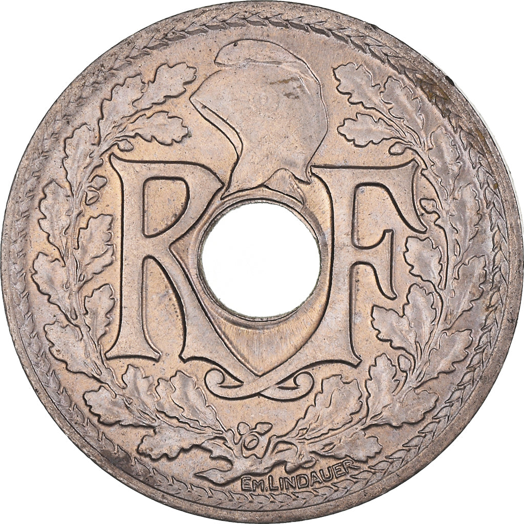Moneda, Francia, Lindauer, 25 Centimes, 1930, Paris, SC, Cobre - níquel