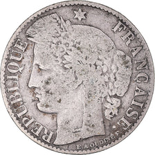 Monnaie, France, Cérès, 50 Centimes, 1895, Paris, TB, Argent, Gadoury:419a