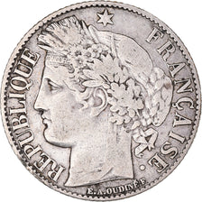 Coin, France, Cérès, Franc, 1895, Paris, VF(30-35), Silver, KM:822.1
