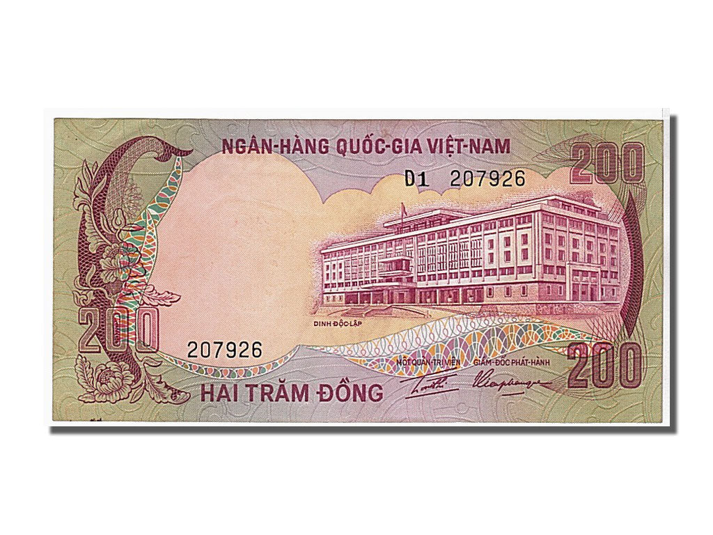 Banknote, South Viet Nam, 200 Dông, 1972, UNC(63)