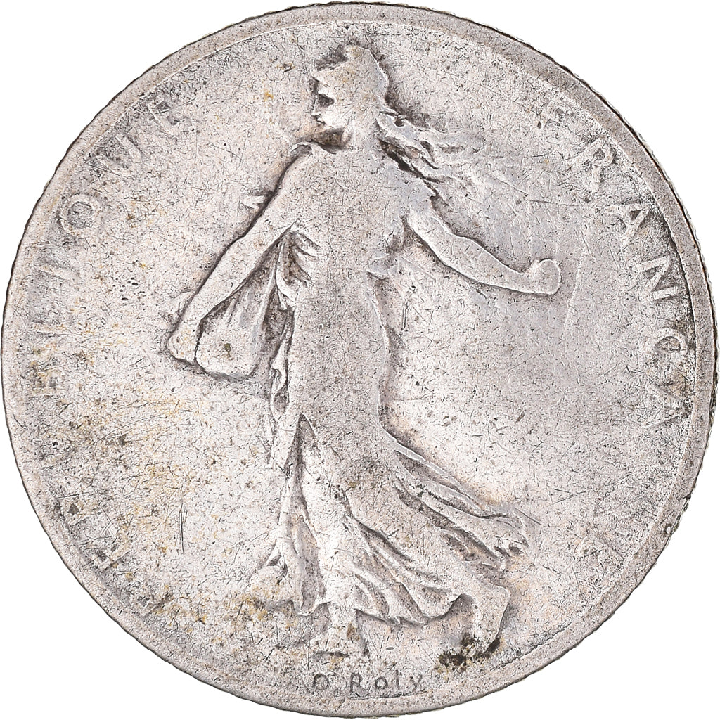 Coin, France, Semeuse, Franc, 1898, Paris, VF(20-25), Silver, KM:844.1