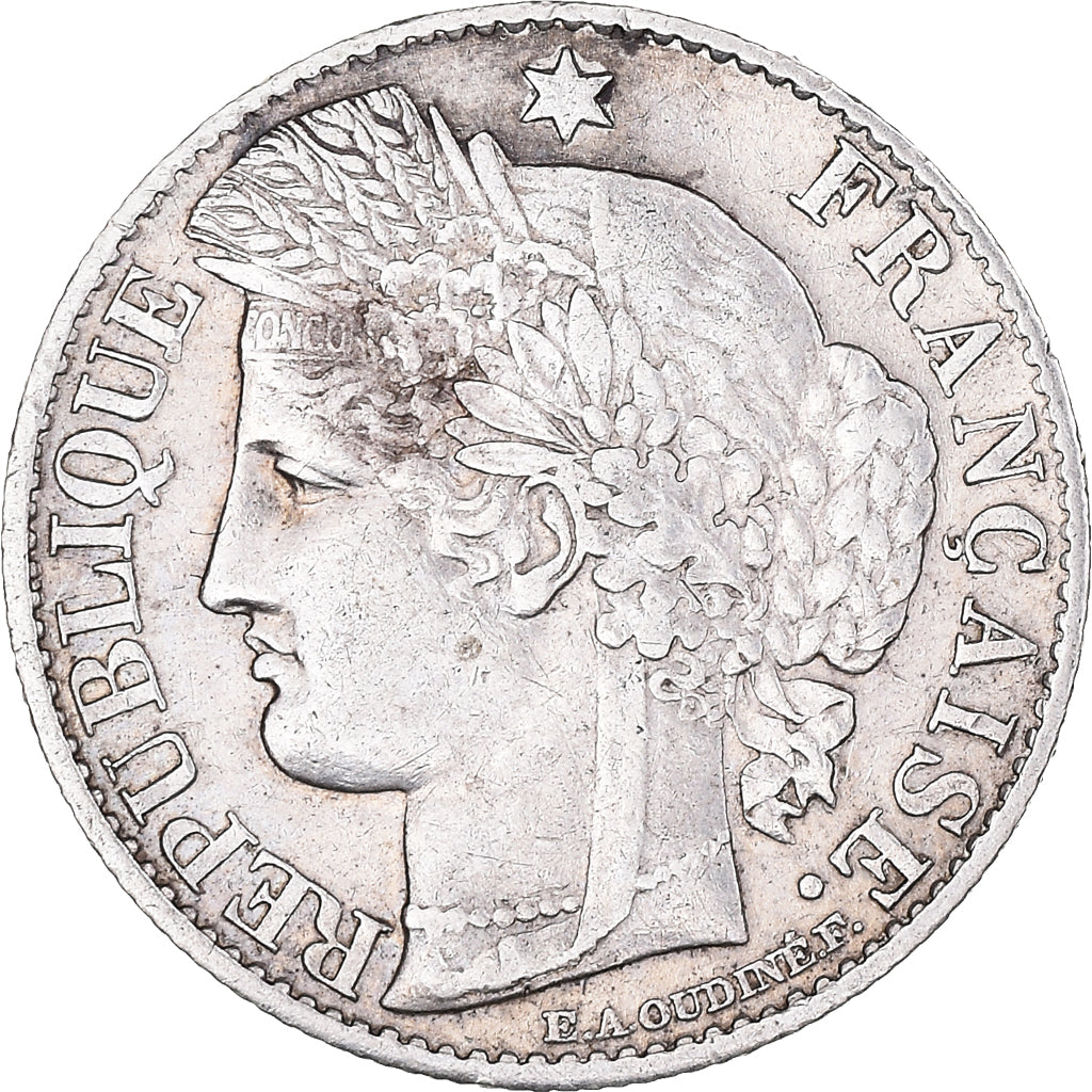 Moneta, Francia, Cérès, 50 Centimes, 1895, Paris, SPL, Argento, KM:834.1