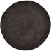 Moneta, Russia, Catherine II, 5 Kopeks, 1777, Ekaterinbourg, BB, Rame, KM:59.3