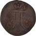 Coin, Russia, Paul I, 2 Kopeks, 1801, Ekaterinbourg, EF(40-45), Copper, KM:95.3