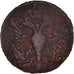 Moneta, Russia, Denga, 1/2 Kopek, 1749, MB+, Rame, KM:188