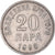 Moneda, Montenegro, Nicholas I, 20 Para, 1908, Vienna, MBC, Níquel, KM:4