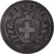 Moneda, Suiza, 2 Rappen, 1851, Paris, MBC, Bronce, KM:4.1