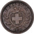 Moneda, Suiza, 2 Rappen, 1890, Bern, MBC, Bronce, KM:4.1