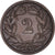 Moneda, Suiza, 2 Rappen, 1890, Bern, MBC, Bronce, KM:4.1