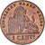Moneda, Bélgica, Centime, 1899, Brussels, MBC+, Cobre