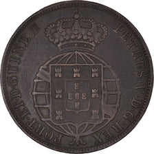 Coin, Angola, 1/2 Macuta, 1858, Lisbon, AU(50-53), Copper, KM:58