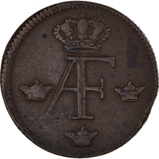 Coin, Sweden, Adolf Frederick, Ore, S.M., 1763, VF(30-35), Copper, KM:460