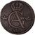 Moneda, Suecia, Gustaf IV Adolf, 1/4 Skilling, 1803, MBC+, Cobre, KM:564