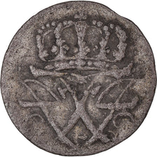 Moneda, Dinamarca, HOLSTEIN-GOTTORP-RENDSBORG, Skilling, 1720, Rendsborg, BC+