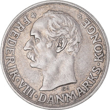 Coin, Denmark, Frederik VIII, 10 Öre, 1912-1917, Copenhagen, AU(55-58), Silver