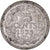 Moneda, Países Bajos, Wilhelmina I, 25 Cents, 1939, Utrecht, MBC, Plata, KM:164