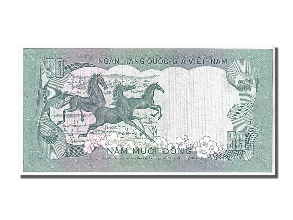 Banknote, South Viet Nam, 50 D<ox>ng, 1972, KM:30a, UNC(65-70)