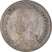 Monnaie, Pays-Bas, Wilhelmina I, 25 Cents, 1919, Utrecht, TB, Argent, KM:146