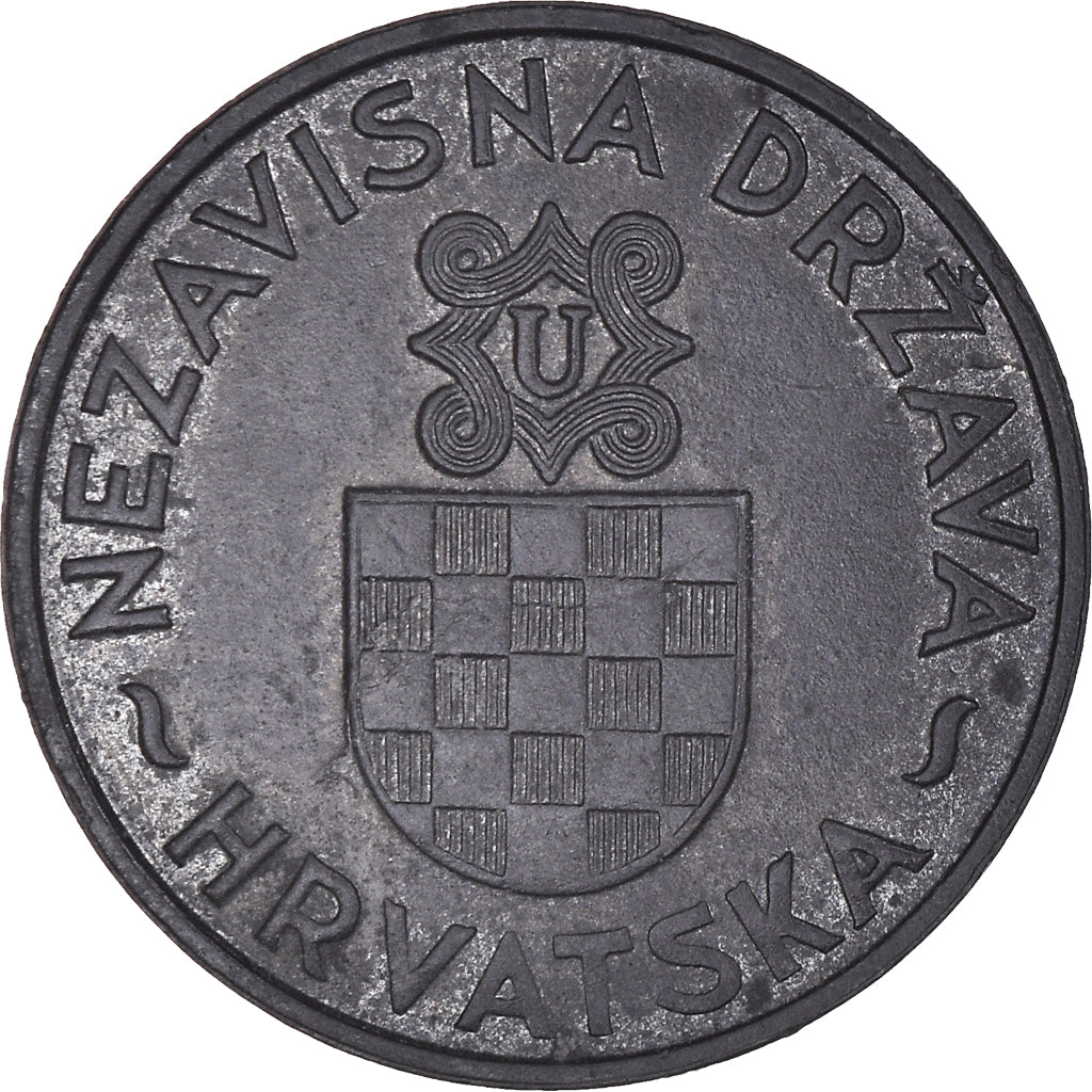 Moneda, Croacia, 2 Kune, 1941, Zagreb, MBC, Cinc, KM:2