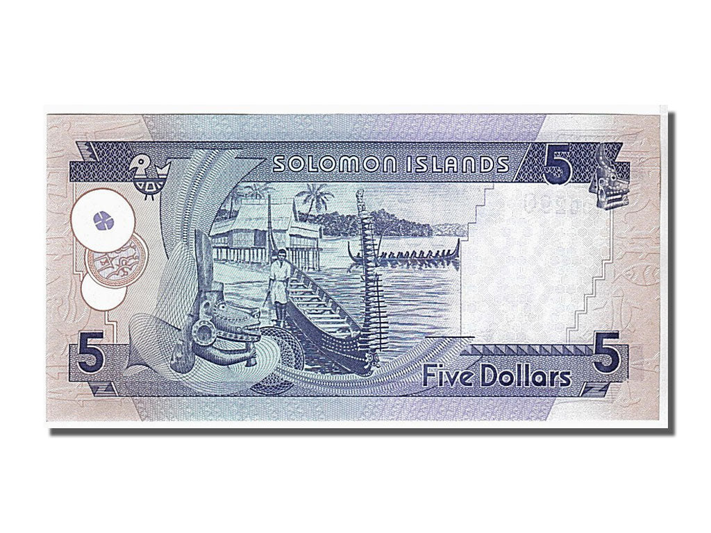 Geldschein, Salomonen, 5 Dollars, 2006, KM:26, UNZ