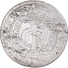 Moneta, Polonia, Johann Casimir, Gulden, 30 Groschen - 1/3 Thaler - Tympf, 1666
