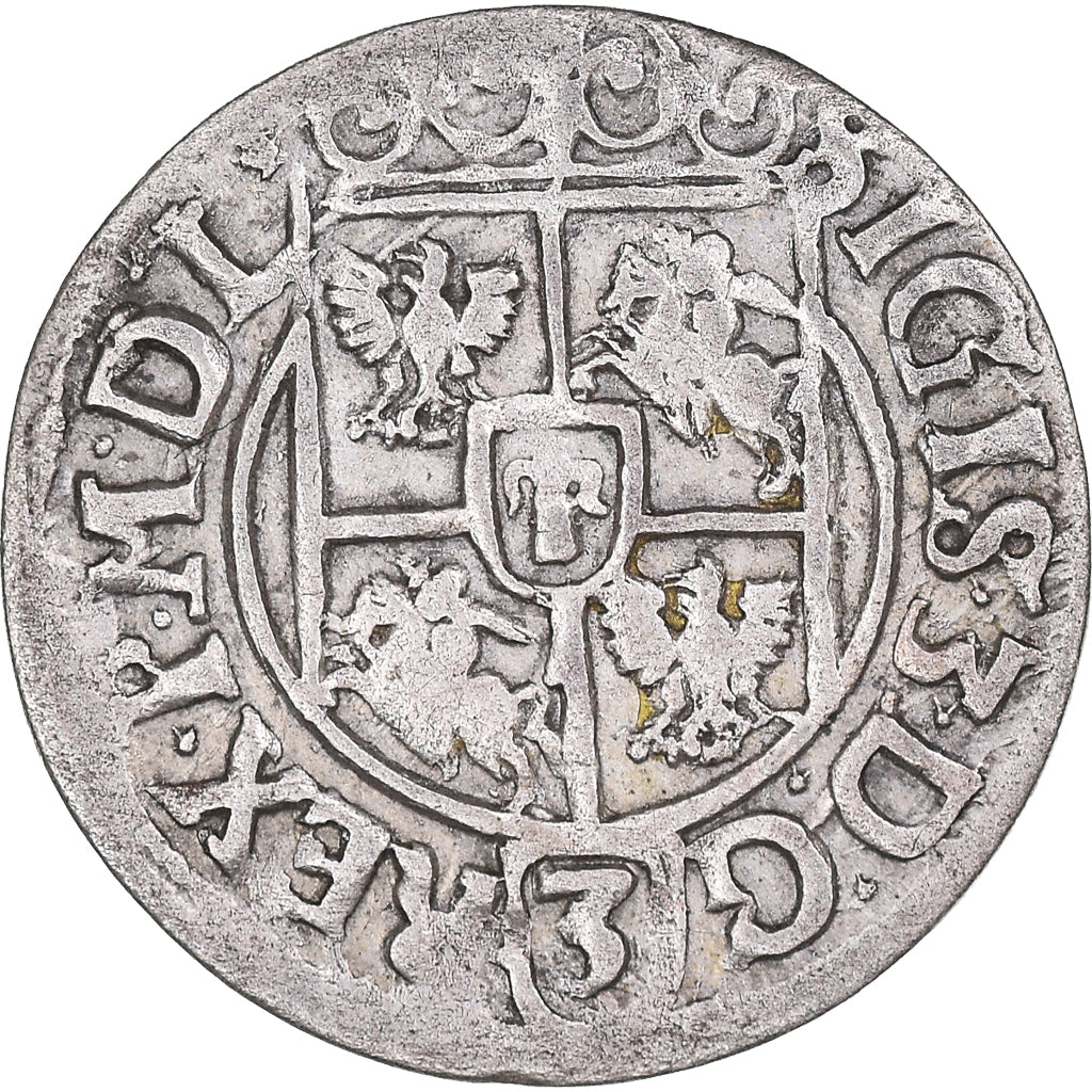 Coin, Poland, 3 polker, 1620, Bydgoszcz, EF(40-45), Silver