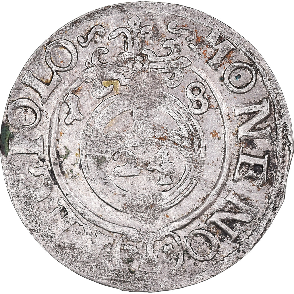 Münze, Polen, 3 polker, 1618, Bydgoszcz, S+, Silber
