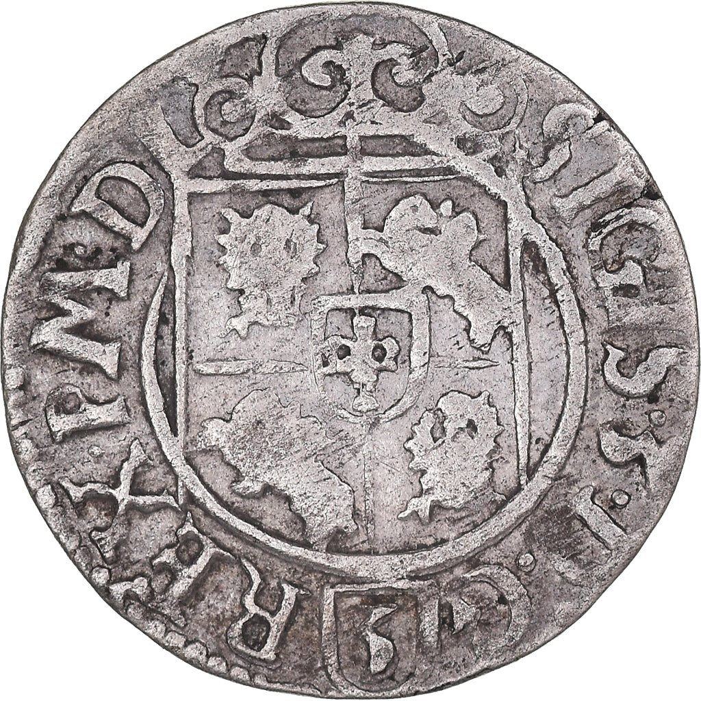 Münze, Polen, 3 polker, 1627, Bydgoszcz, SS, Silber