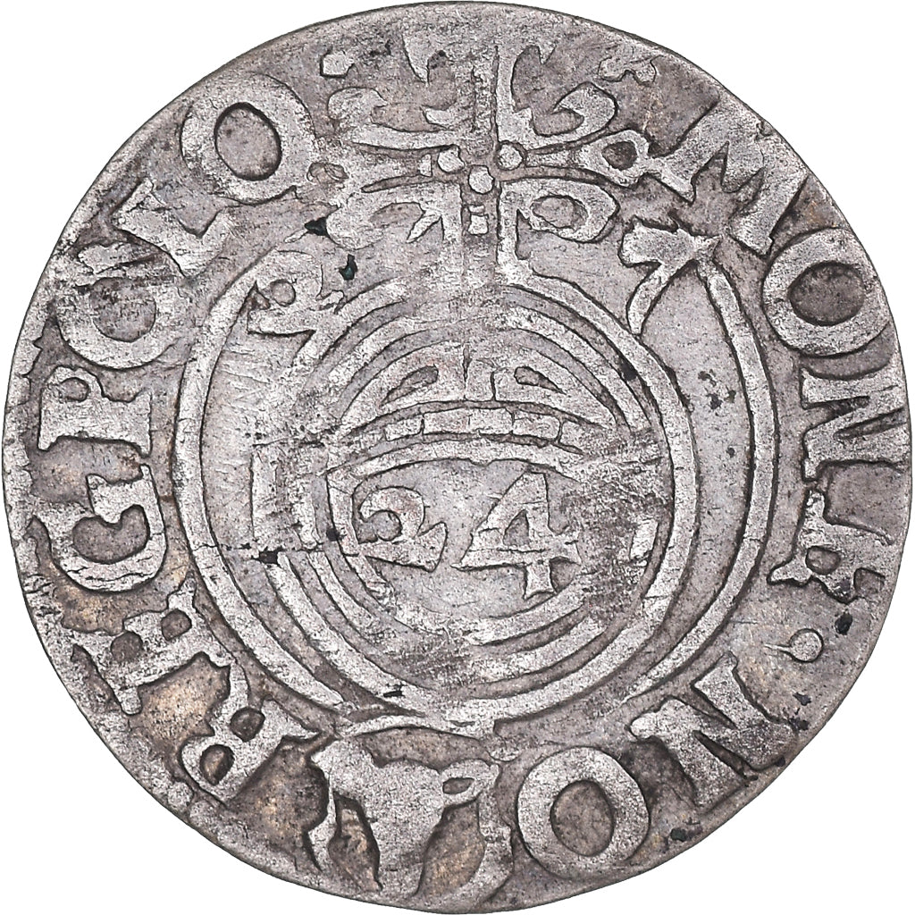 Münze, Polen, 3 polker, 1627, Bydgoszcz, SS, Silber