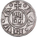 Coin, Italy, Denaro, 1272-1339, Genoa, AU(55-58), Silver