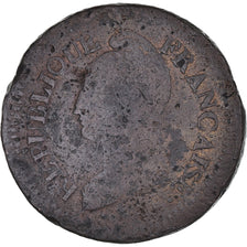 Coin, France, Dupré, Decime, AN 8, Paris, VF(20-25), Bronze, KM:644.1