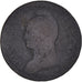 Moeda, França, Dupré, Decime, AN 8, Strasbourg, F(12-15), Bronze, KM:644.4
