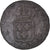 Moneda, Francia, 1/2 Sol, 1723, Rouen, BC, Cobre