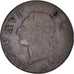 Moneta, Francja, Liard, 178[3?], Lille, VF(20-25), Miedź, Gadoury:348