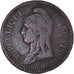Moeda, França, Dupré, Decime, AN 7, Paris, VF(30-35), Bronze, KM:644.1