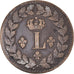 Moneta, Francja, Louis XVIII, Decime, 1815, Strasbourg, VF(30-35), Brązowy