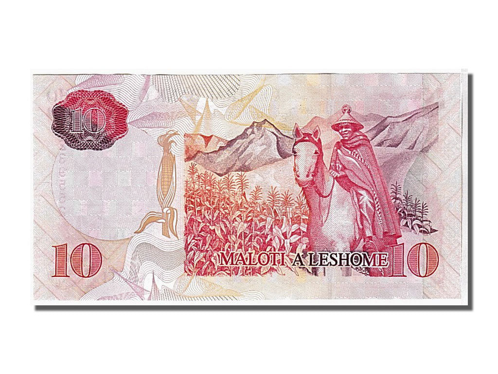 Banconote, Lesotho, 10 Maloti, 2007, KM:15e, FDS