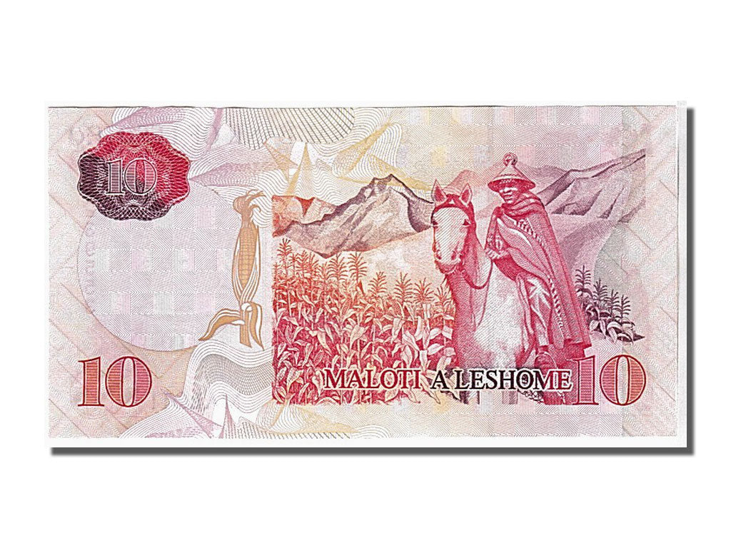 Biljet, Lesotho, 10 Maloti, 2007, NIEUW