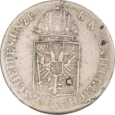 Coin, Austria, Franz Joseph I, 6 Kreuzer, 1849, Vienna, VF(30-35), Silver