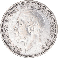 Munten, Groot Bretagne, George V, Shilling, 1936, ZF, Zilver, KM:833