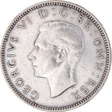 Coin, Great Britain, George VI, Shilling, 1942, EF(40-45), Silver, KM:853
