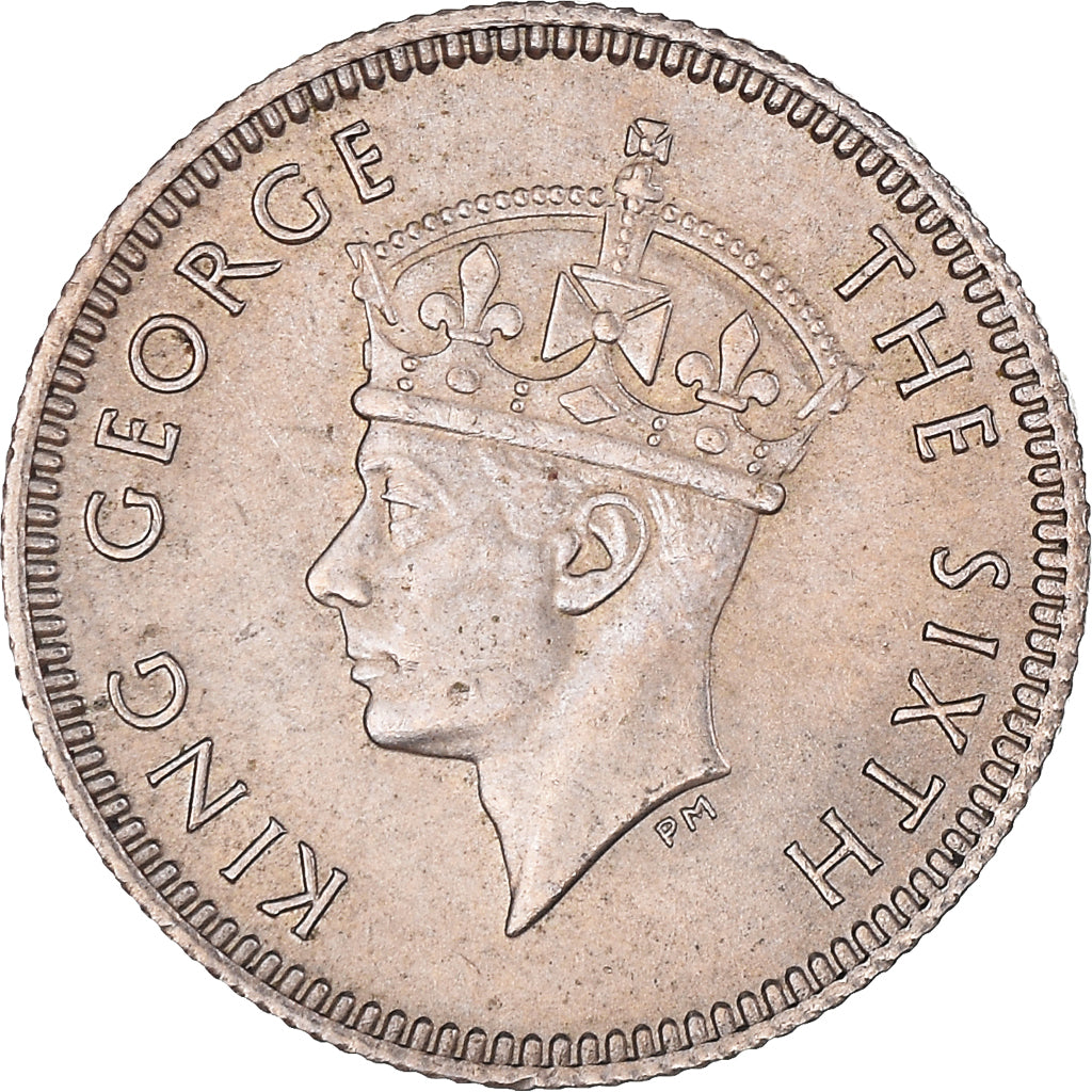 Coin, MALAYA, 5 Cents, 1948, AU(55-58), Copper-nickel, KM:7
