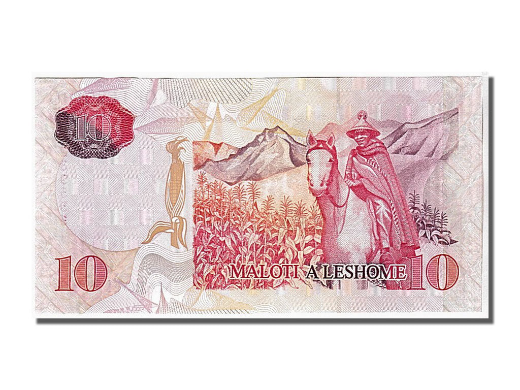 Billet, Lesotho, 10 Maloti, 2007, KM:15e, NEUF